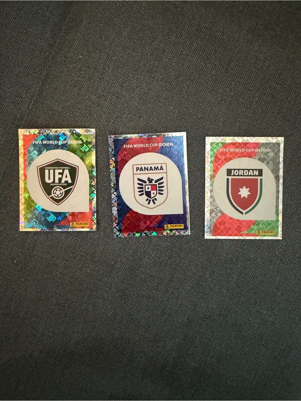 Panini FIFA World Cup 2026 Panama Team Badge Sticker - Silver Holographic
